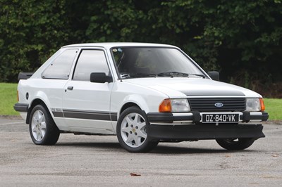 Lot 86 - 1983 Ford Escort RS 1600i