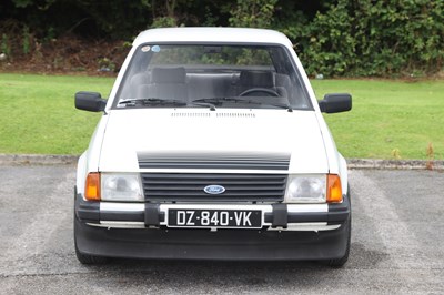 Lot 86 - 1983 Ford Escort RS 1600i