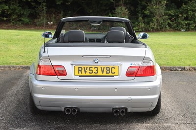 Lot 3 - 2003 BMW M3 (E46) 3.2 Convertible