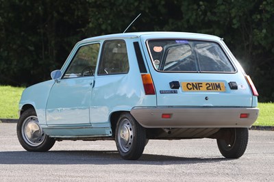 Lot 10 - 1974 Renault 5 TL