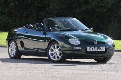 Lot 3 - 2001 MG F 1.8