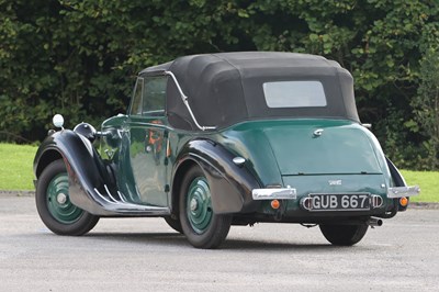 Lot 46 - 1938 Sunbeam-Talbot Ten Drophead Coupe