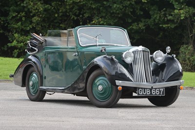 Lot 46 - 1938 Sunbeam-Talbot Ten Drophead Coupe