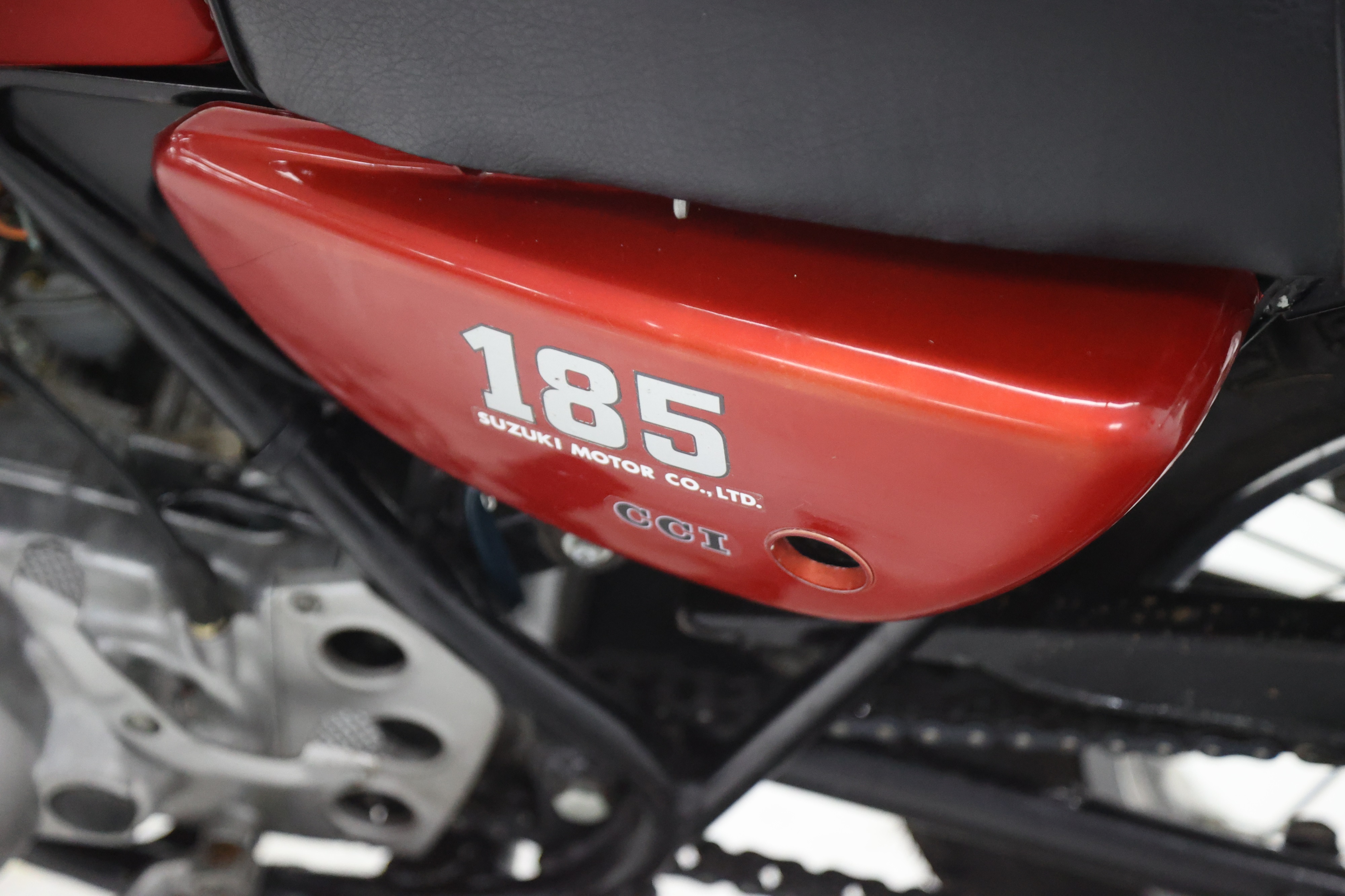 SUZUKI TS125 TC125 TS185 REPLACEMENT SEAT COVER 1974 - 1975