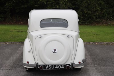 Lot 47 - 1937 Rover 14hp P2 Saloon