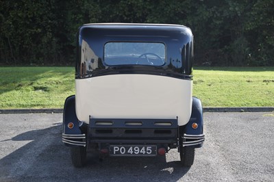 Lot 24 - 1931 Singer Light Six Saloon