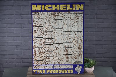 Lot 34 - Three Michelin Wall Chart Signs