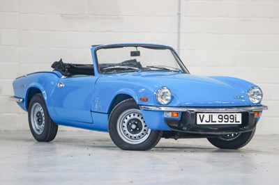 Lot 1972 Triumph Spitfire Mark IV