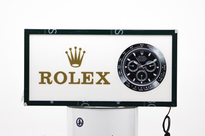 Lot 3 - Rolex-style Light Up Wall Art