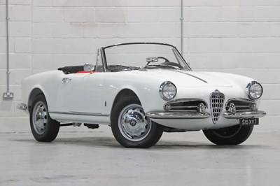 Lot 36 - 1960 Alfa Romeo Giulietta Spider