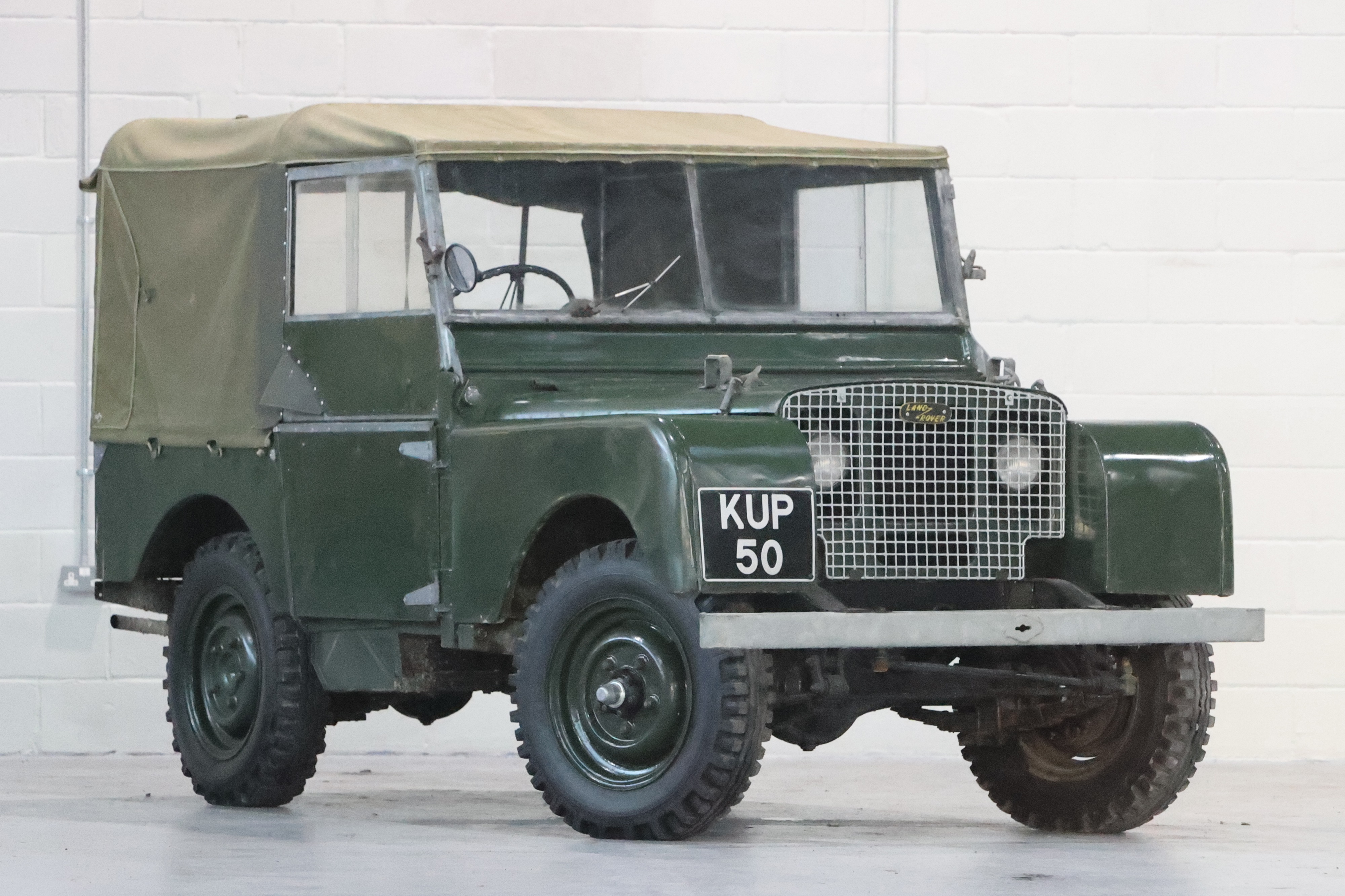 Red Converted Rover 80 Lot 56 - 1949 Land Rover 80 Series I