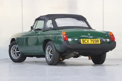 Lot 77 - 1977 MG B Roadster