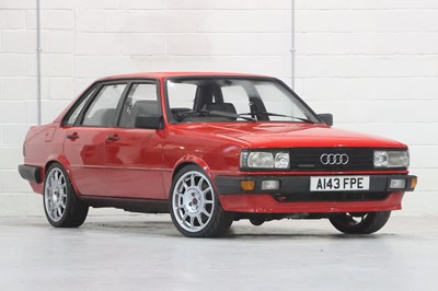 Lot 65 - 1984 Audi 80 Quattro