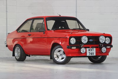 Lot 51 - 1980 Ford Escort RS2000