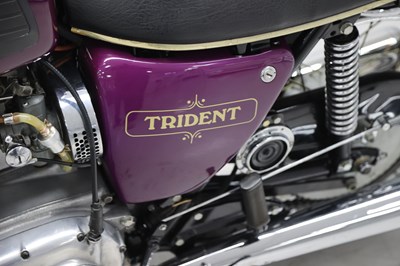 Lot 1972 Triumph T150 Trident