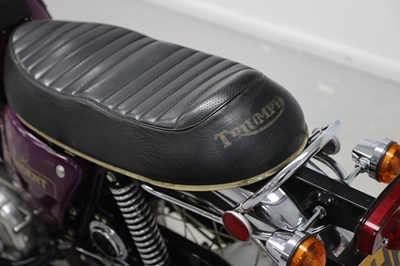 Lot 1972 Triumph T150 Trident