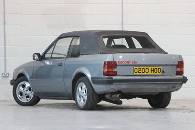 Lot 1985 Ford Escort 1.6i Cabriolet