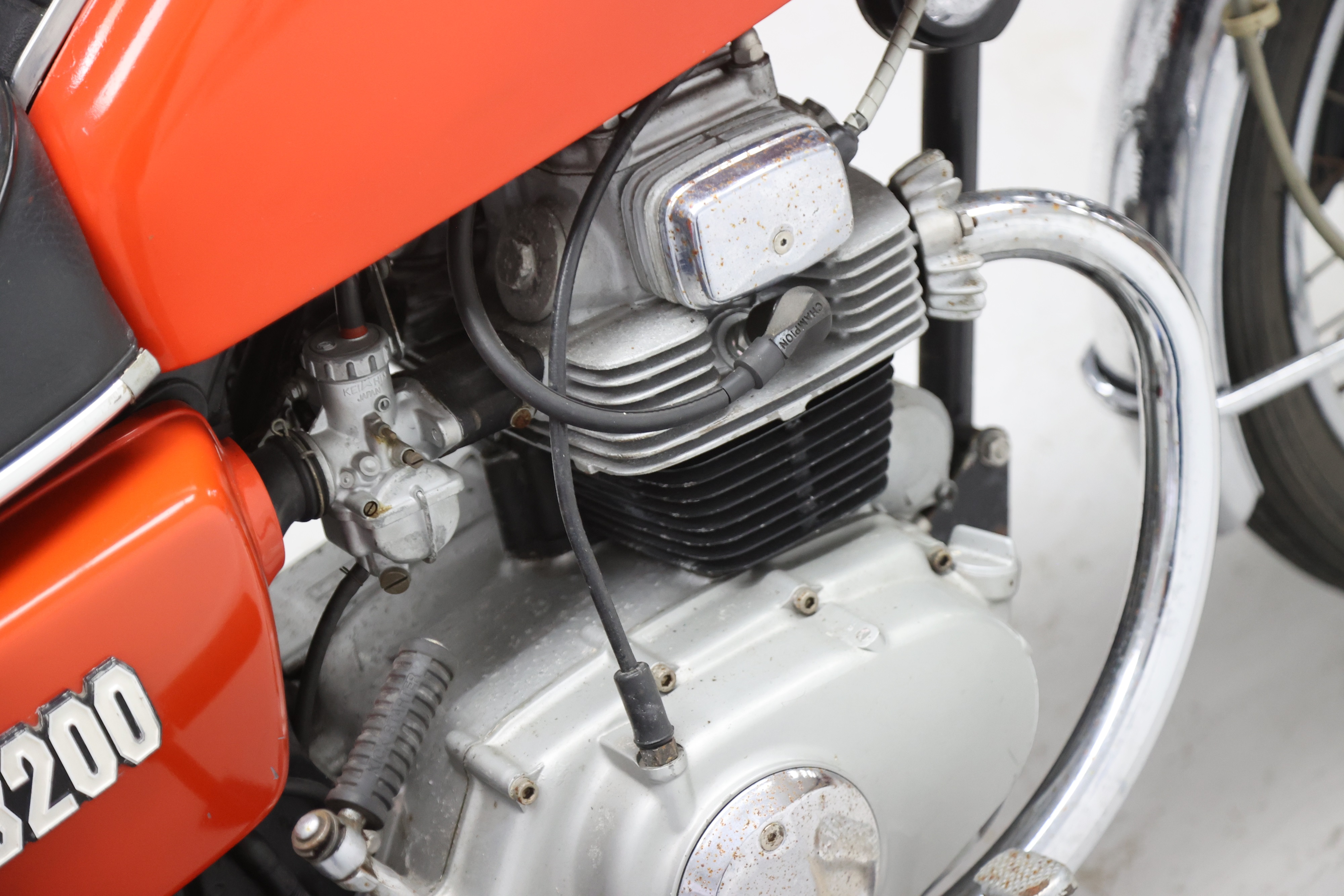Cb200 Engine Lot 51 - 1977 Honda CB200