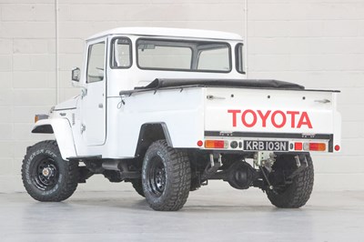 Lot 278 - 1975 Toyota Land Cruiser FJ45 Pickup