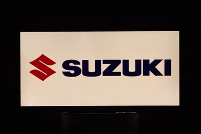 Lot 23 - Suzuki-style Light Up Wall Art