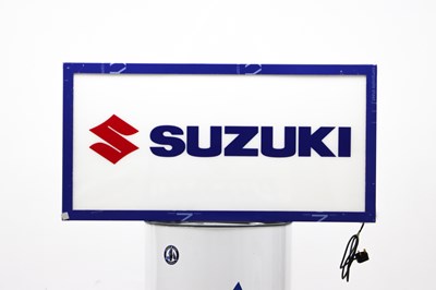 Lot 23 - Suzuki-style Light Up Wall Art