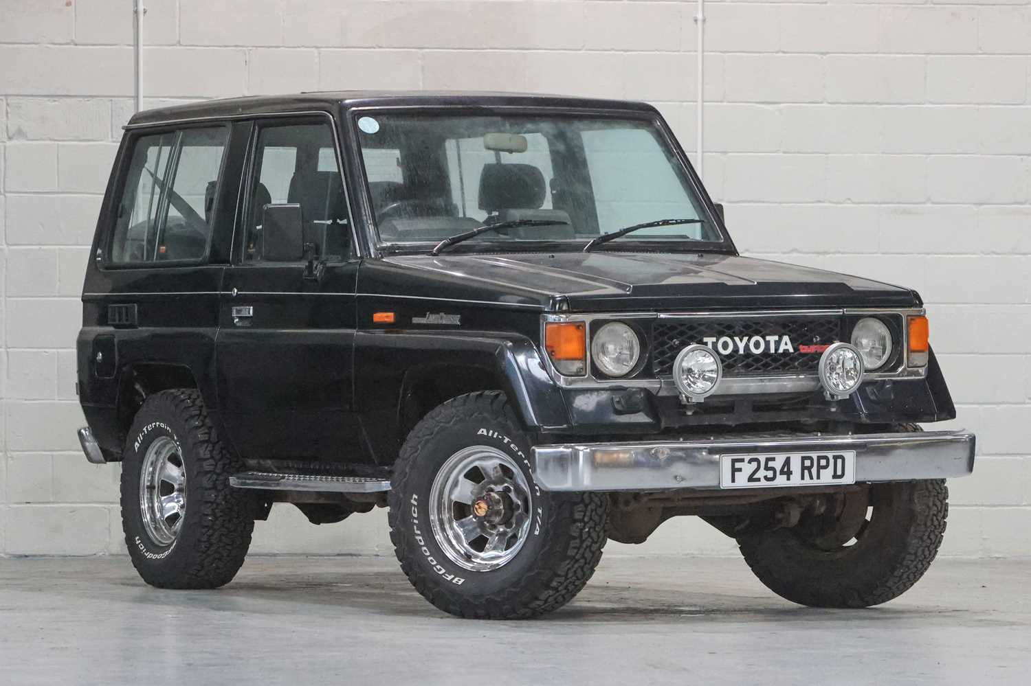 Lot 283 - 1989 Toyota Land Cruiser II 2.5 TD VX