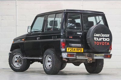 Lot 283 - 1989 Toyota Land Cruiser II 2.5 TD VX