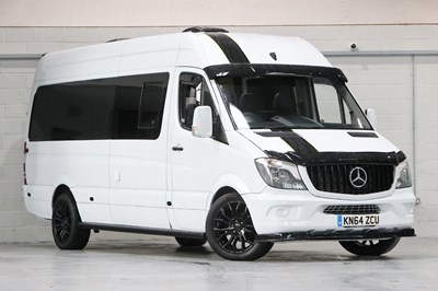 Lot 74 - 2014 Mercedes-Benz Sprinter 313 CDi Race Van