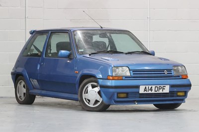 Lot 1989 Renault 5 GT Turbo