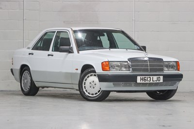 Lot 263 - 1991 Mercedes-Benz 190 E 2.0