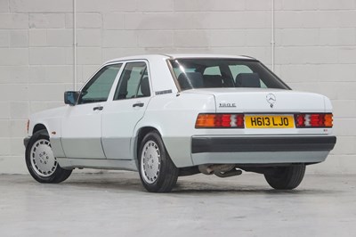 Lot 263 - 1991 Mercedes-Benz 190 E 2.0