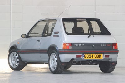 Lot 228 - 1989 Peugeot 205 GTi 1.9