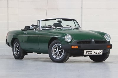 Lot 281 - 1977 MG B Roadster