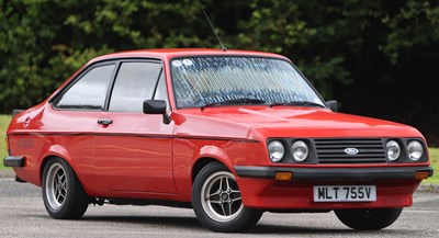 Lot 14 - 1980 Ford Escort RS2000