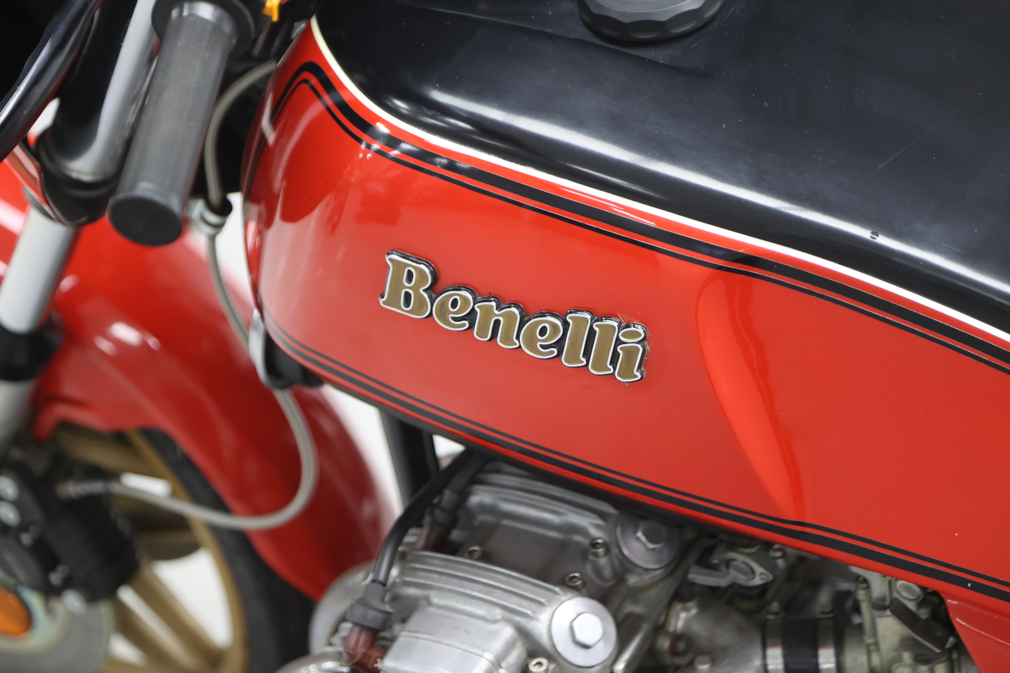 Benelli Tank Badge – Metal Emblem For Benelli Quattro, SEI, Sport, LS – BT01 Style