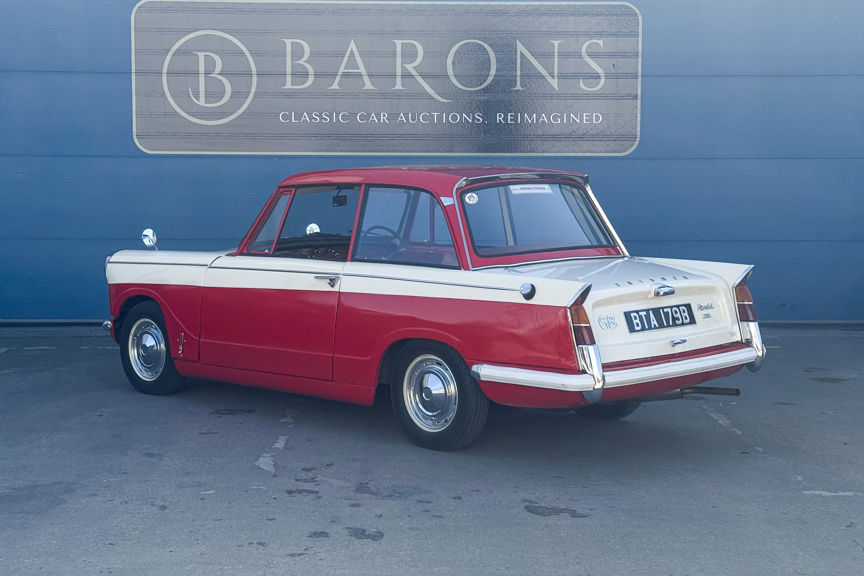 Triumph Herald Rear Lot 102 - 1964 Triumph Herald 1200