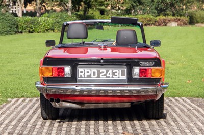 Lot 19 - 1972 Triumph TR6