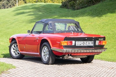 Lot 19 - 1972 Triumph TR6