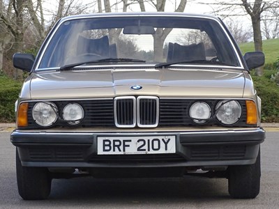 Lot 91 - 1982 BMW 728i