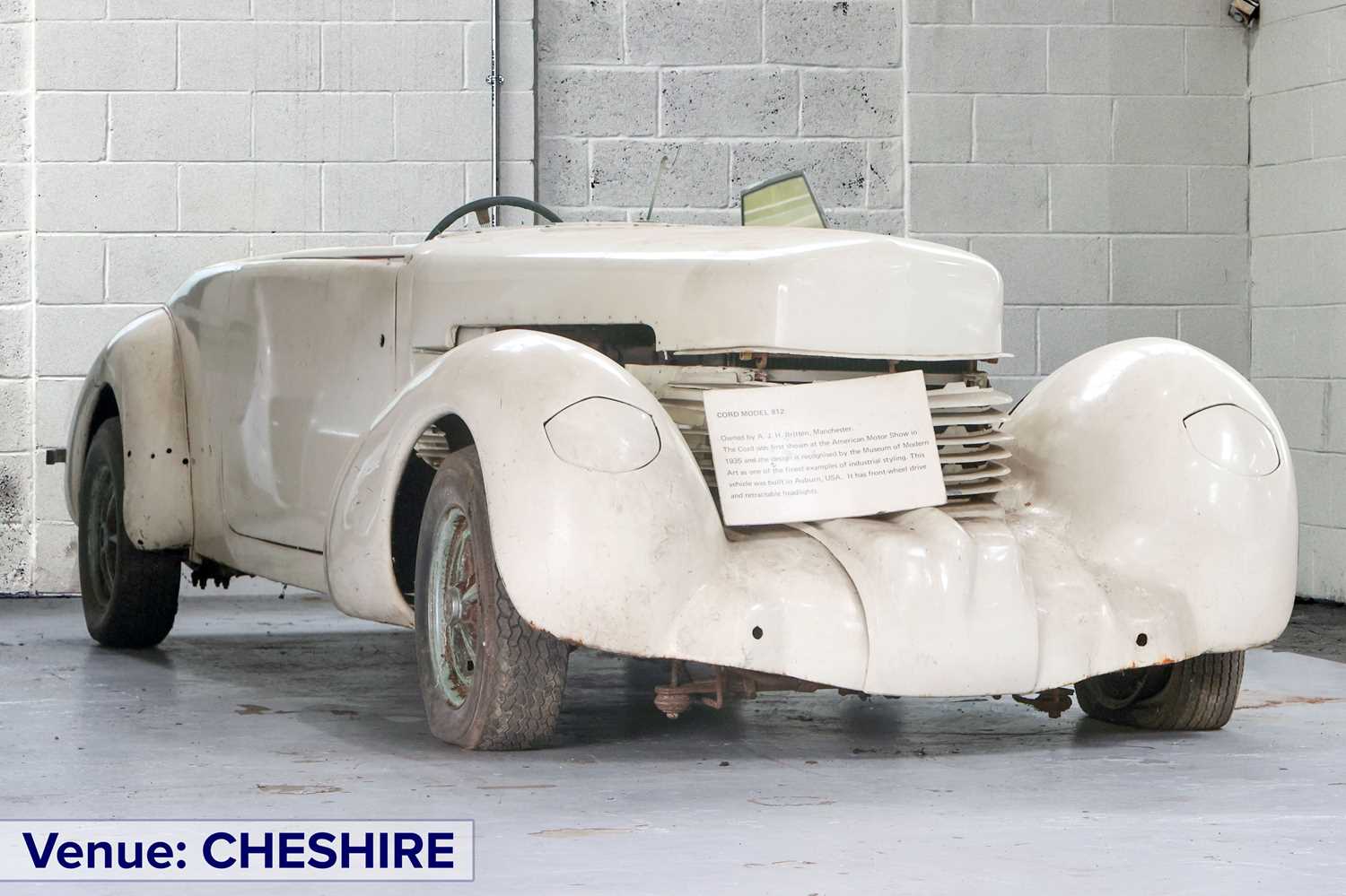 Lot 1938 Cord Model 812