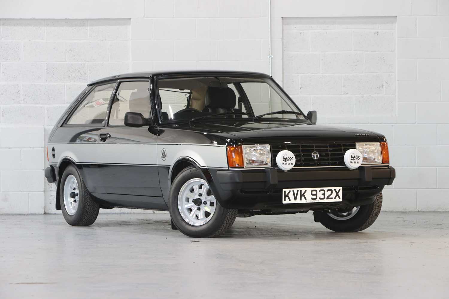 Lot 209 - 1981 Talbot Lotus Sunbeam