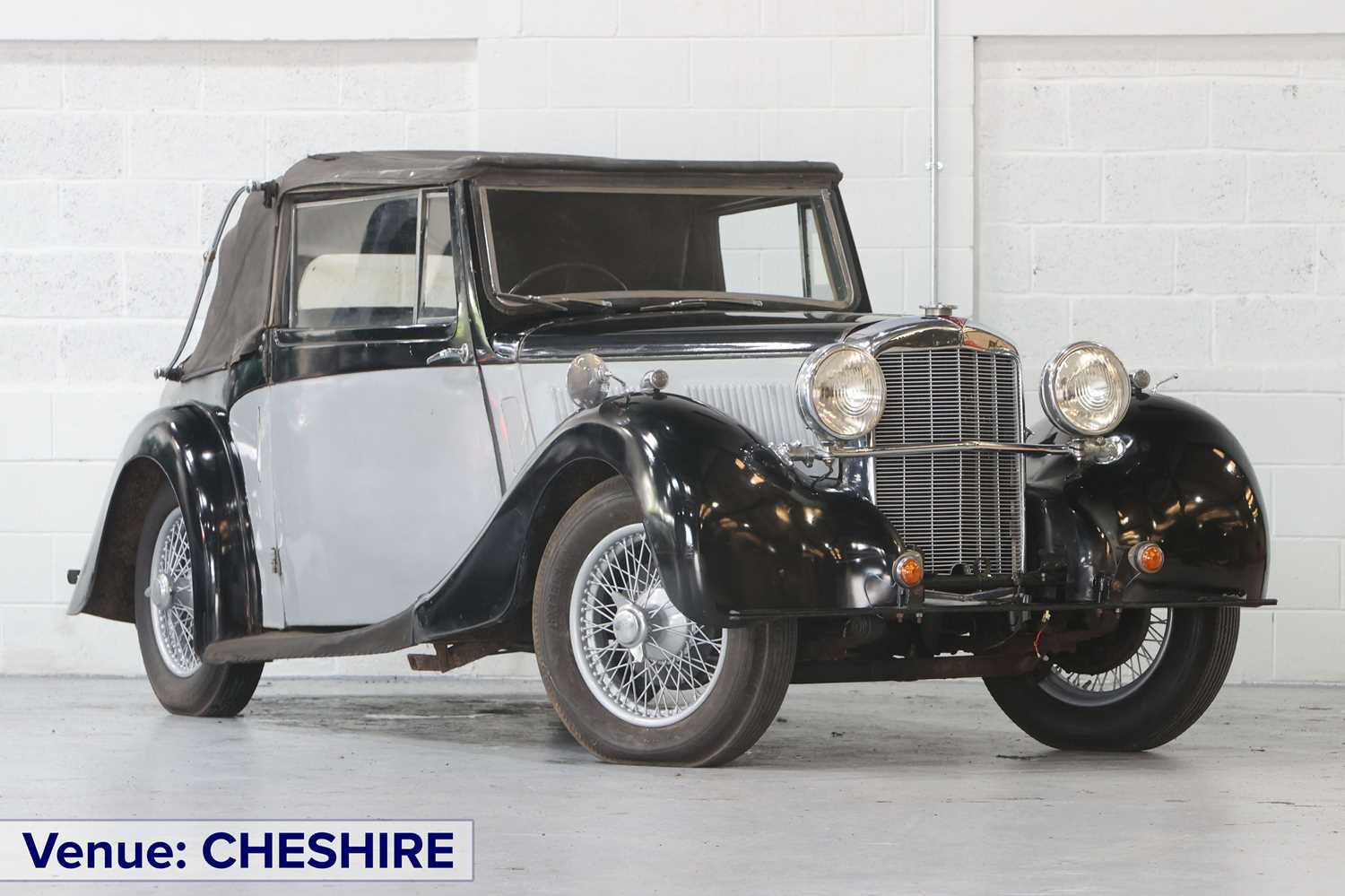 Lot 1938 Alvis 12/70 Drophead Coupe