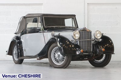 Lot 1938 Alvis 12/70 Drophead Coupe