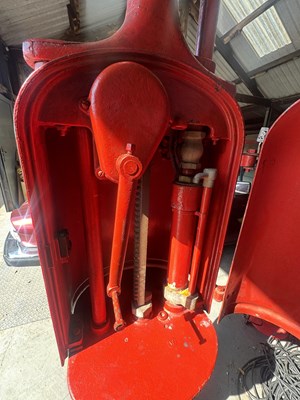 Lot 7 - Gilbert & Barker “fat lady’ Hand Crank Fuel Pump