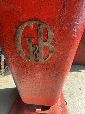 Lot 7 - Gilbert & Barker “fat lady’ Hand Crank Fuel Pump