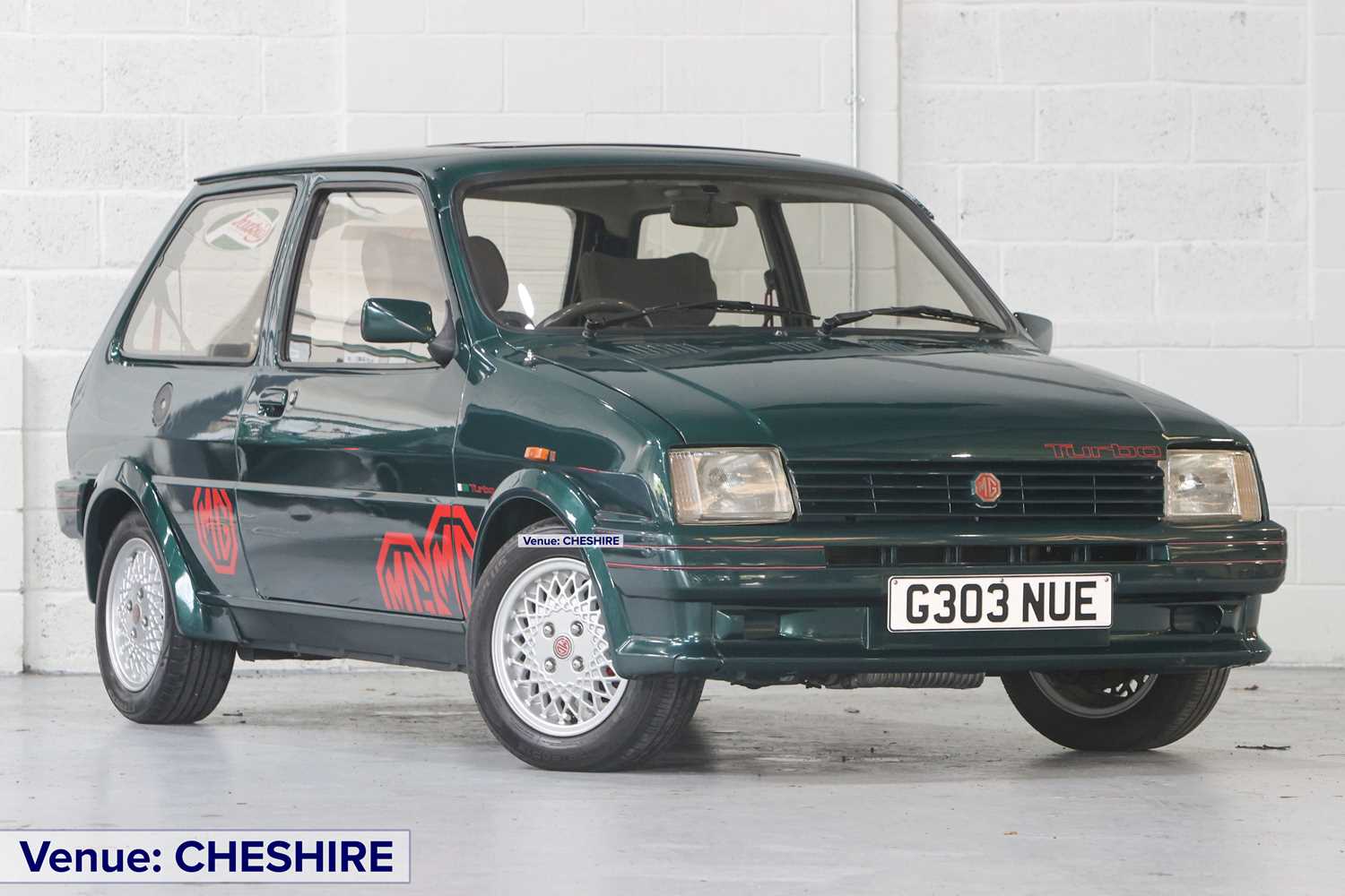 Lot 1989 MG Metro Turbo