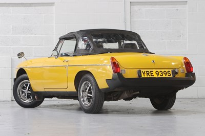 Lot 1978 MG B Roadster