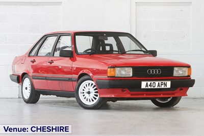 Lot 1984 Audi 80 Sport