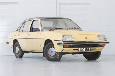 Lot 1976 Vauxhall Cavalier 1.6 L