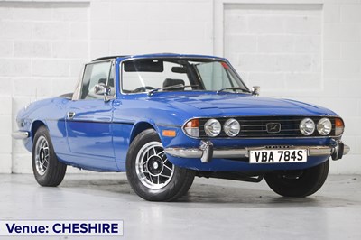 Lot 1977 Triumph Stag